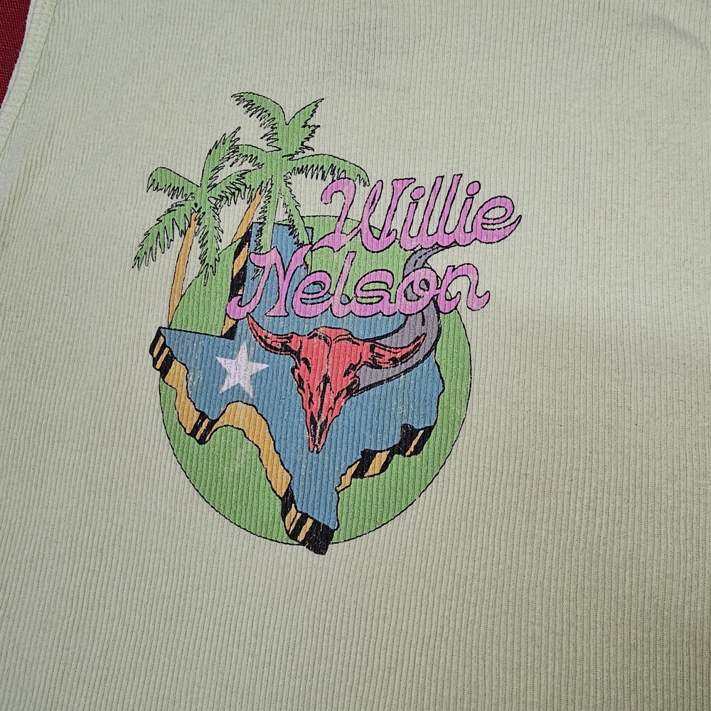 Zion Rootswear- Willie Nelson  Light green tank‎ top XXL Women's - Picture 2 of 6
